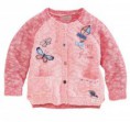 sueter rosa de mariposa